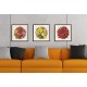 S 10649 Cross Stitch Pattern para um telefone - rosas