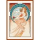 S 8860 Cross Stitch -kuvio puhelimelle - A. Mucha -maalaus