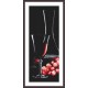 S 10319 Cross Stitch Pattern for Smartphone - Glass With Rose Wine
