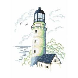 S 8652 Cross stitch pattern for smartphone - Lighthouse