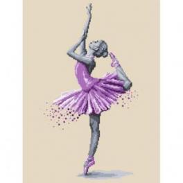S 10269 Cross stitch pattern for smartphone - Ballet dancer - Magic of dance