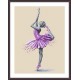 S 10269 Cross Stitch -kuvio puhelimeen - balettitanssija - tanssin taika
