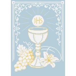 S 8631 Cross stitch pattern for smartphone - First Holy Communion
