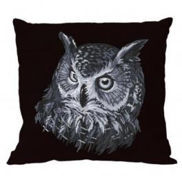 S 10636-01 Cross stitch pattern for smartphone - Pillow - Gray owl
