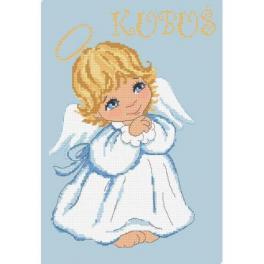 S 10094 Cross stitch pattern for smartphone - Little angel for a boy