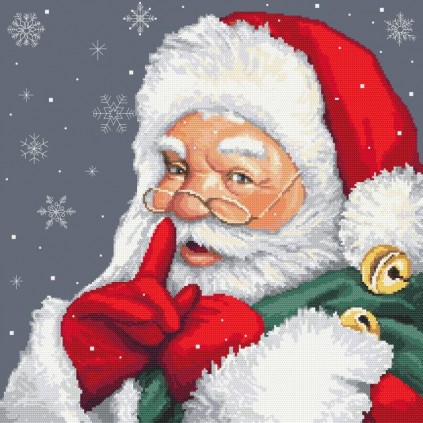 Z 10477 Cross Stitch Kit - Mischievous Santa Claus