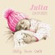 S 10338 Kryssstingmønster for en telefon - fødselsattest - Little Girl&#39;s Sweet Dream