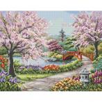 ZTDE 7110 Diamond painting kit - Japanese garden