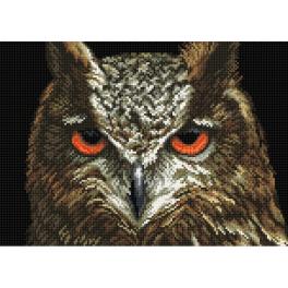 ZTDE 7071 Diamond painting kit - Owl