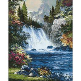 ZTDE 1008 Diamond painting kit - Waterfall