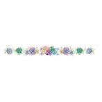 ZU 10481 Cross stitch kit - Long table runner with succulents