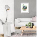 K 10482 Tapestry canvas - Composition with succulents