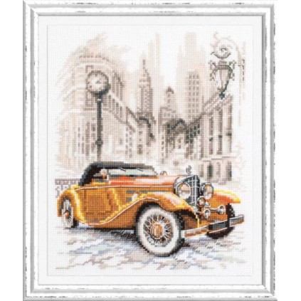 MN 110-026 Cross Stitch Kit - Retro Style. New York