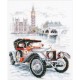 MN 110-025 Cross stitch kit - Retro style. Britain