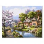 PC4050310 Painting by numbers - Cottage by the river