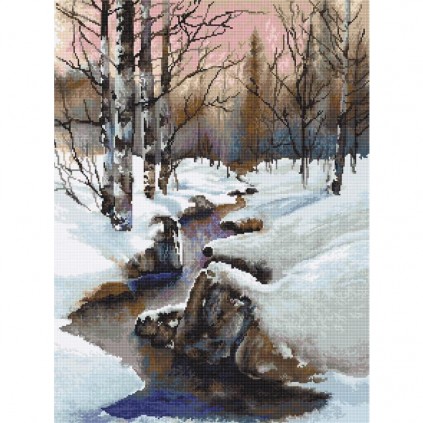 LS B609 Cross Stitch Kit - Talvi