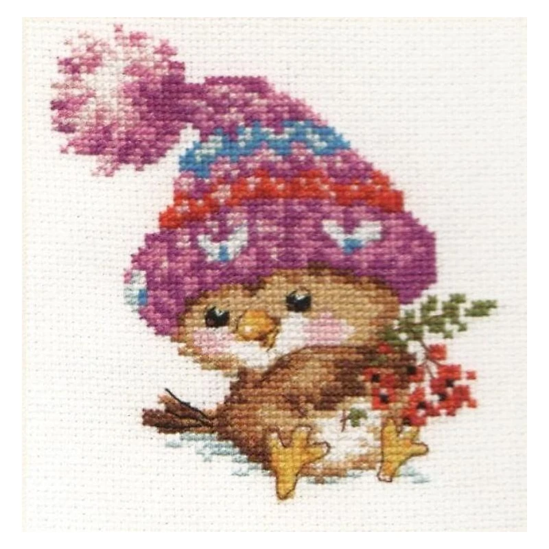 Little Hedgehog Cross Stitch Kit