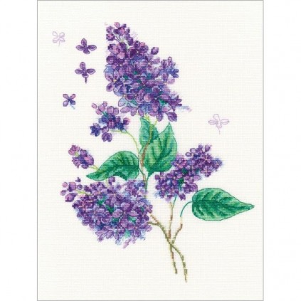 ZTM 723 Kit Cross Stitch - Twiglet Lilac