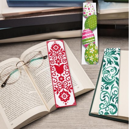 Zu 10701 Cross Stitch Kit - Ethnic Bookmärke