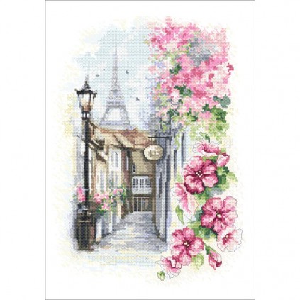 Zn 10490 Cross Stitch Kit kupestry - Pariis Street