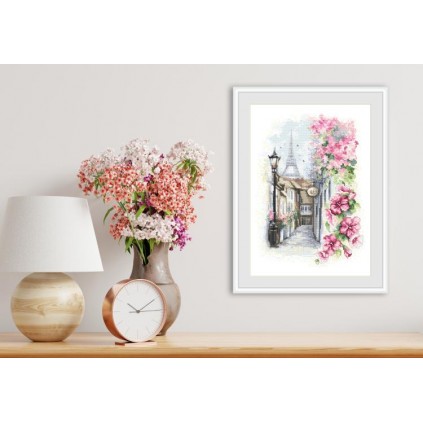 Zn 10490 Cross Stitch Kit kupestry - Pariis Street