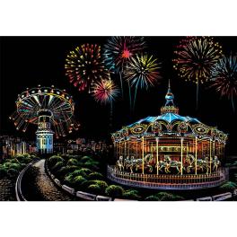 SP 005 Scratch painting kit - Amusement park