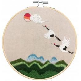 FLAT 7351 Flat stitch kit - Storks fly away