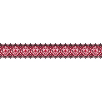 ZU 10707 Cross Stitch Kit - Long Table Runner - Ukrainsk krysssting