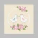 Cross stitch pattern for smartphone - Postcard - Birds in love