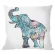 Cross stitch pattern for smartphone - Cushion - Indian elephant of happiness