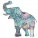 Cross stitch pattern for smartphone - Indian elephant of happiness