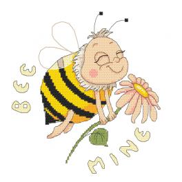 W 10352 Cross stitch pattern PDF - Bee mine