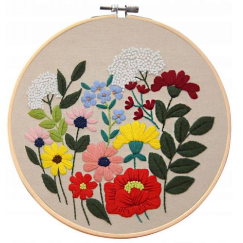 FLAT 2107019 Flat stitch kit - Colourful meadow