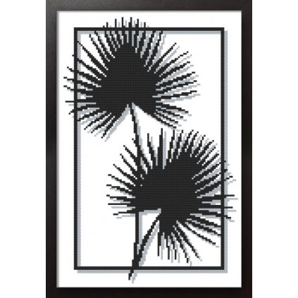 Z 10373 Cross Stitch Kit - Φύλλα ζωμού