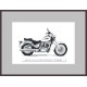 ZS 10375 Cross Stitch Kit - Iconic MotoCycle II