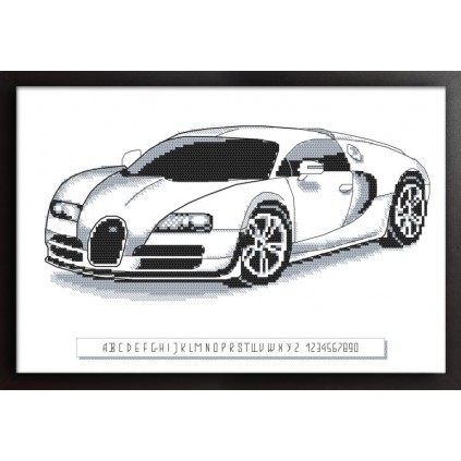 ZS 10370 Cross Stitch Kit - Sports Car III