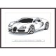 ZS 10370 Cross Stitch Kit - Sports Car III