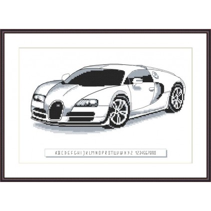 ZS 10370 Cross Stitch Kit - Sports Car III