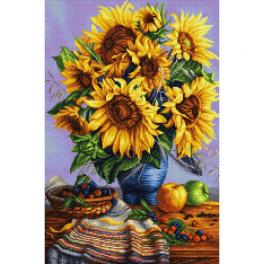 M AZ-1916 Diamond painting kit - Sunflowers