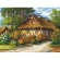 Cross stitch pattern for a phone - Hut with mallows