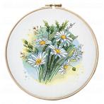 Z 10383 Cross stitch kit - Delicate daisies