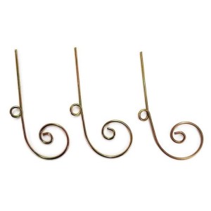 935-04 Beine für Styropordekorationen Gold 3 PCs.