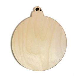 995-02 Wooden pendant - Christmas ball 15 cm