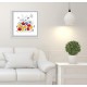 Zn 10508 Cross Stitch Kit, jossa on kuvakupiskelija - unikon niitty