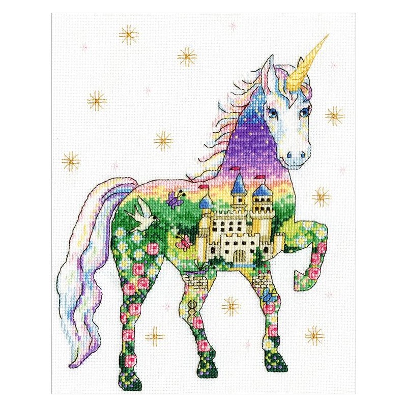 Cross stitch kit Unicorn
