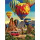 Rio 2021 Cross Stitch Kit med garn - festival i Cappadocia