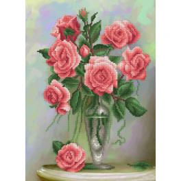 MO NBN-006 Kit with beads - Picturesque roses