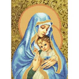 MO NBR-001 Kit with beads - Madonna and Child