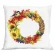 Cross stitch pattern for a phone - Cushion with an autumn wreath