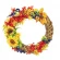 Cross stitch pattern for smartphone - Autumn wreath